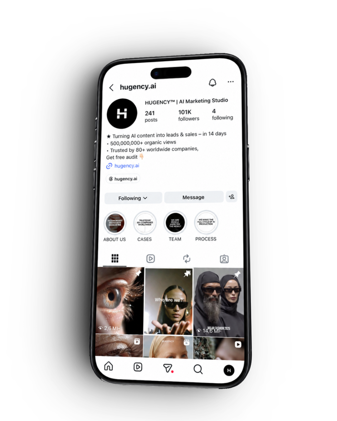 The Hugency team